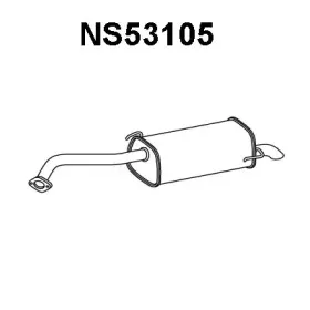 NS53105 VENEPORTE Глушитель выхлопных газов конечный NS53105 VENEPORTE Глушитель выхлопных газов конечный
