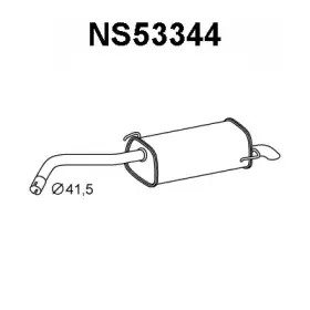 NS53344 VENEPORTE Глушитель выхлопных газов конечный NS53344 VENEPORTE Глушитель выхлопных газов конечный
