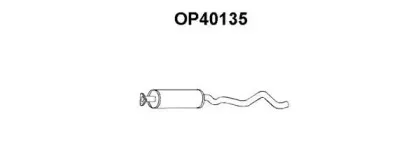 OP40135 VENEPORTE Средний глушитель выхлопных газов OP40135 VENEPORTE Средний глушитель выхлопных газов