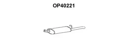 OP40221 VENEPORTE Глушитель выхлопных газов конечный OP40221 VENEPORTE Глушитель выхлопных газов конечный