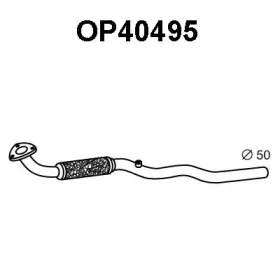 OP40495 VENEPORTE Труба выхлопного газа OP40495 VENEPORTE Труба выхлопного газа