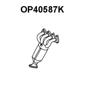 OP40587K VENEPORTE Катализатор коллектора OP40587K VENEPORTE Катализатор коллектора