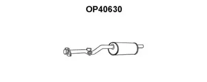 OP40630 VENEPORTE Предглушитель выхлопных газов OP40630 VENEPORTE Предглушитель выхлопных газов