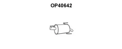OP40642 VENEPORTE Глушитель выхлопных газов конечный OP40642 VENEPORTE Глушитель выхлопных газов конечный
