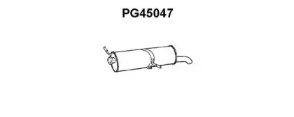 PG45047 VENEPORTE Глушитель выхлопных газов конечный PG45047 VENEPORTE Глушитель выхлопных газов конечный
