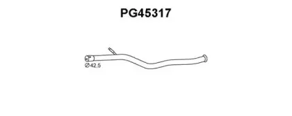 PG45317 VENEPORTE Ремонтная трубка, катализатор PG45317 VENEPORTE Ремонтная трубка, катализатор