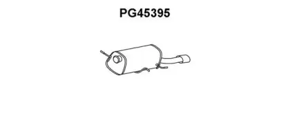 PG45395 VENEPORTE Глушитель выхлопных газов конечный PG45395 VENEPORTE Глушитель выхлопных газов конечный