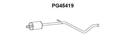 PG45419 VENEPORTE Предглушитель выхлопных газов PG45419 VENEPORTE Предглушитель выхлопных газов