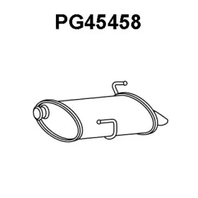 PG45458 VENEPORTE Глушитель выхлопных газов конечный PG45458 VENEPORTE Глушитель выхлопных газов конечный