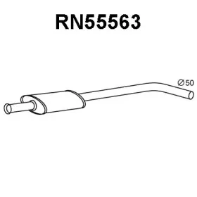 RN55563 VENEPORTE Предглушитель выхлопных газов RN55563 VENEPORTE Предглушитель выхлопных газов