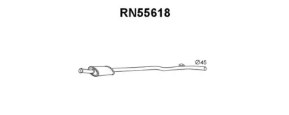 RN55618 VENEPORTE Предглушитель выхлопных газов RN55618 VENEPORTE Предглушитель выхлопных газов