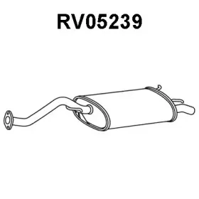 RV05239 VENEPORTE Глушитель выхлопных газов конечный RV05239 VENEPORTE Глушитель выхлопных газов конечный