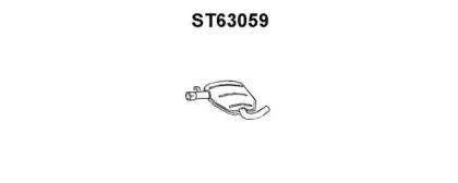 ST63059 VENEPORTE Средний глушитель выхлопных газов ST63059 VENEPORTE Средний глушитель выхлопных газов