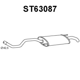 ST63087 VENEPORTE Глушитель выхлопных газов конечный ST63087 VENEPORTE Глушитель выхлопных газов конечный