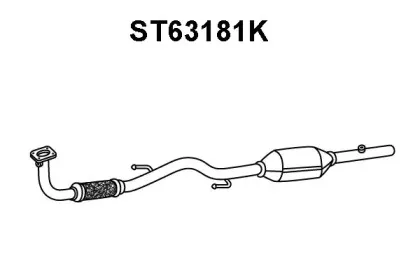 ST63181K VENEPORTE Катализатор ST63181K VENEPORTE Катализатор