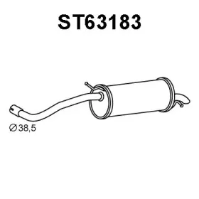 ST63183 VENEPORTE Глушитель выхлопных газов конечный ST63183 VENEPORTE Глушитель выхлопных газов конечный