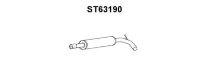 ST63190 VENEPORTE Предглушитель выхлопных газов ST63190 VENEPORTE Предглушитель выхлопных газов