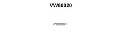 VW80020 VENEPORTE Сильфон, система выпуска VW80020 VENEPORTE Сильфон, система выпуска