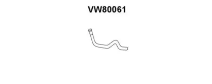 VW80061 VENEPORTE Труба выхлопного газа VW80061 VENEPORTE Труба выхлопного газа