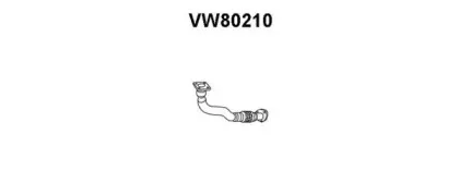 VW80210 VENEPORTE Труба выхлопного газа VW80210 VENEPORTE Труба выхлопного газа