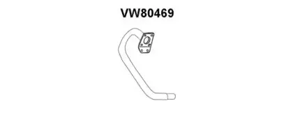 VW80469 VENEPORTE Труба выхлопного газа VW80469 VENEPORTE Труба выхлопного газа