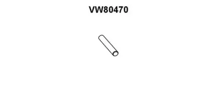 VW80470 VENEPORTE Труба выхлопного газа VW80470 VENEPORTE Труба выхлопного газа