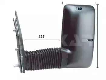 9220977 ALKAR Наружное зеркало 9220977 ALKAR Наружное зеркало