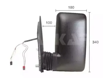 9227977 ALKAR Наружное зеркало 9227977 ALKAR Наружное зеркало