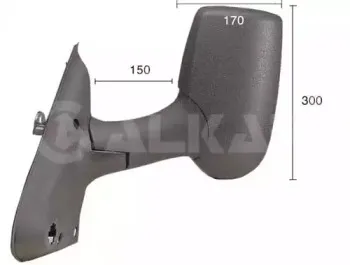 9237960 ALKAR Наружное зеркало 9237960 ALKAR Наружное зеркало