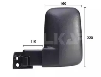 9261961 ALKAR Наружное зеркало 9261961 ALKAR Наружное зеркало