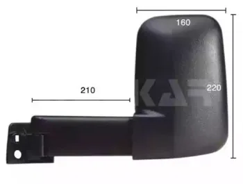 9263961 ALKAR Наружное зеркало 9263961 ALKAR Наружное зеркало