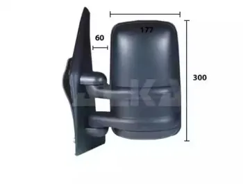 9264902 ALKAR Наружное зеркало 9264902 ALKAR Наружное зеркало