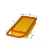 XA586 UNIFLUX FILTERS Воздушный фильтр XA586 UNIFLUX FILTERS Воздушный фильтр
