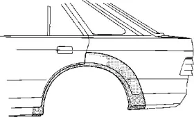 1844147 VAN WEZEL Боковина 1844147 VAN WEZEL Боковина