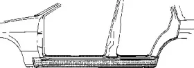 5319103 VAN WEZEL Накладка порога 5319103 VAN WEZEL Накладка порога