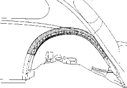 5801.44 VAN WEZEL Боковина 5801.44 VAN WEZEL Боковина