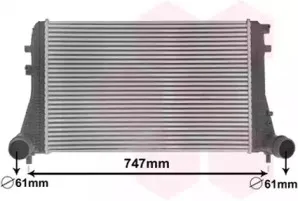 58004306 VAN WEZEL Интеркулер 58004306 VAN WEZEL Интеркулер