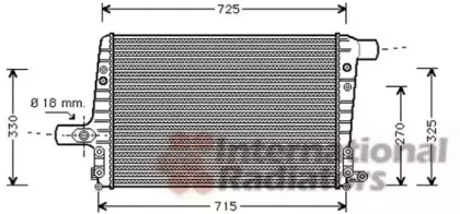 03004136 VAN WEZEL Интеркулер 03004136 VAN WEZEL Интеркулер