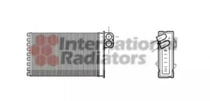 09006191 VAN WEZEL Теплообменник, отопление салона 09006191 VAN WEZEL Теплообменник, отопление салона