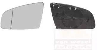 0325837 VAN WEZEL Зеркальное стекло, наружное зеркало 0325837 VAN WEZEL Зеркальное стекло, наружное зеркало