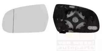 0338837 VAN WEZEL Зеркальное стекло, наружное зеркало 0338837 VAN WEZEL Зеркальное стекло, наружное зеркало