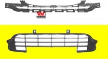 0927590 VAN WEZEL Решетка вентилятора, буфер 0927590 VAN WEZEL Решетка вентилятора, буфер