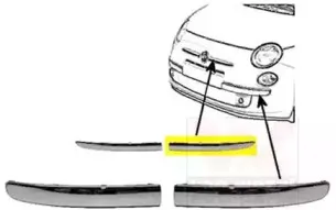 1604583 VAN WEZEL Облицовка, бампер 1604583 VAN WEZEL Облицовка, бампер