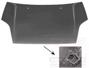 1805660 VAN WEZEL Капот двигателя 1805660 VAN WEZEL Капот двигателя