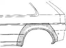 1837145 VAN WEZEL Боковина 1837145 VAN WEZEL Боковина