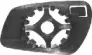 1863832 VAN WEZEL Зеркальное стекло, наружное зеркало 1863832 VAN WEZEL Зеркальное стекло, наружное зеркало
