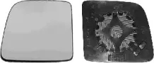 1884838 VAN WEZEL Зеркальное стекло, наружное зеркало 1884838 VAN WEZEL Зеркальное стекло, наружное зеркало