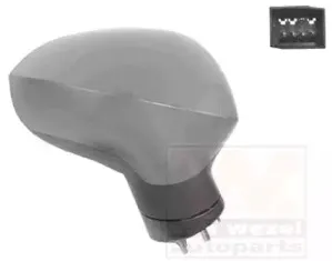 4919808 VAN WEZEL Наружное зеркало 4919808 VAN WEZEL Наружное зеркало