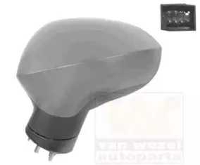 4919817 VAN WEZEL Наружное зеркало 4919817 VAN WEZEL Наружное зеркало