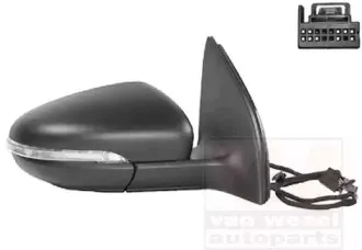 5863808 VAN WEZEL Наружное зеркало 5863808 VAN WEZEL Наружное зеркало